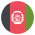 Af Afghanistan Flag Icon Circle