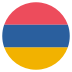 Am Armenia Flag Icon Circle