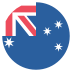 Au Australia Flag Icon Circle