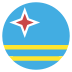 Aw Aruba Flag Icon Circle