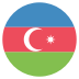 Az Azerbaijan Flag Icon Circle