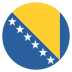 Ba Bosnia And Herzegovina Flag Icon Circle