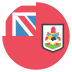 Bm Bermuda Flag Icon Circle