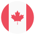 Ca Canada Flag Icon Circle