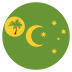 Cc Cocos Flag Icon Circle