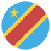 Cd Democratic Republic Of The Congo Flag Icon Circle