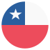 Cl Chile Flag Icon Circle