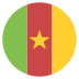 Cm Cameroon Flag Icon Circle