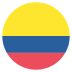 Co Colombia Flag Icon Circle