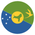 Cx Christmas Island Flag Icon Circle