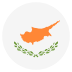 Cy Cyprus Flag Icon Circle