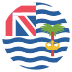 Dg Diego Garcia Flag Icon Circle