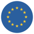 Eu Europe Flag Icon Circle