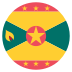 Gd Grenada Flag Icon Circle