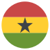 Gh Ghana Flag Icon Circle