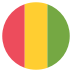 Gn Guinea Flag Icon Circle