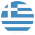 Gr Greece Flag Icon Circle