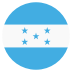 Hn Honduras Flag Icon Circle