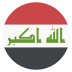 Iq Iraq Flag Icon Circle