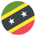 Kn Saint Kitts And Nevis Flag Icon Circle