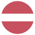 Lv Latvia Flag Icon Circle