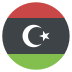 Ly Libya Flag Icon Circle