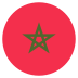 Ma Morocco Flag Icon Circle