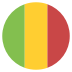 Ml Mali Flag Icon Circle