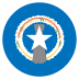 Mp Northern Mariana Islands Flag Icon Circle