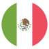 Mx Mexico Flag Icon Circle