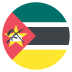 Mz Mozambique Flag Icon Circle