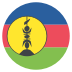 Nc New Caledonia Flag Icon Circle