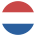 Nl Netherlands Flag Icon Circle