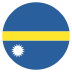 Nr Nauru Flag Icon Circle