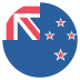 Nz New Zealand Flag Icon Circle