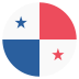 Pa Panama Flag Icon Circle