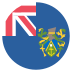 Pn Pitcairn Flag Icon Circle