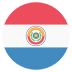 Py Paraguay Flag Icon Circle