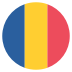 Ro Romania Flag Icon Circle