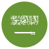 Sa Saudi Arabia Flag Icon Circle