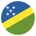 Sb Solomon Islands Flag Icon Circle