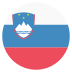 Si Slovenia Flag Icon Circle