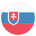 Sk Slovakia Flag Icon Circle