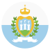 Sm San Marino Flag Icon Circle