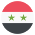 Sy Syria Flag Icon Circle