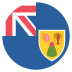 Tc Turks And Caicos Islands Flag Icon Circle