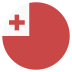 To Tonga Flag Icon Circle