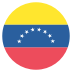 Ve Venezuela Flag Icon Circle