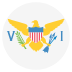 Vi Virgin Islands Us Flag Icon Circle