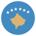 Xk Kosovo Flag Icon Circle